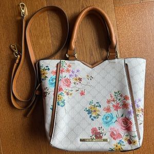 NWOT Steve Madden bjapan floral multicolor crossbody tote bag
